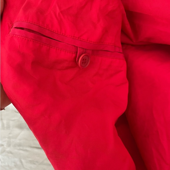 Paul & Shark Yachting Red Silk Bomber Jacket Size L - Picture 12 of 15